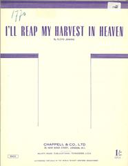 cover: I'll Reap My Harvest In Heaven, Roy Acuff
