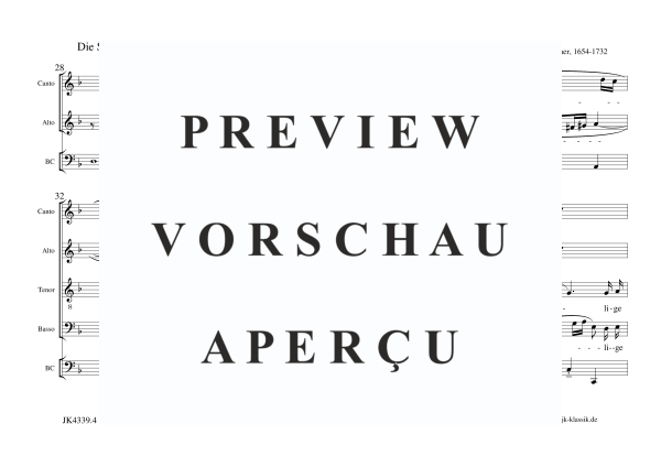 Produktgalerie: Seite 5 von 11 Die Seele Christi heilige mich, , Gemischter Chor, Streicher und BC
