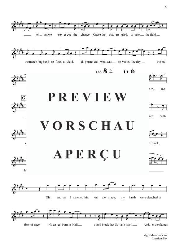 Product gallery: Page 6 of 8 American Pie , Mc Lean, Don, Alto Saxophone