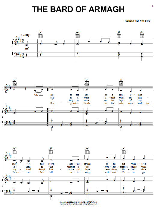 Produktbild zu: The Bard Of Armagh