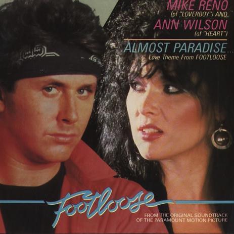cover: Almost Paradise, Ann Wilson & Mike Reno, Klavier