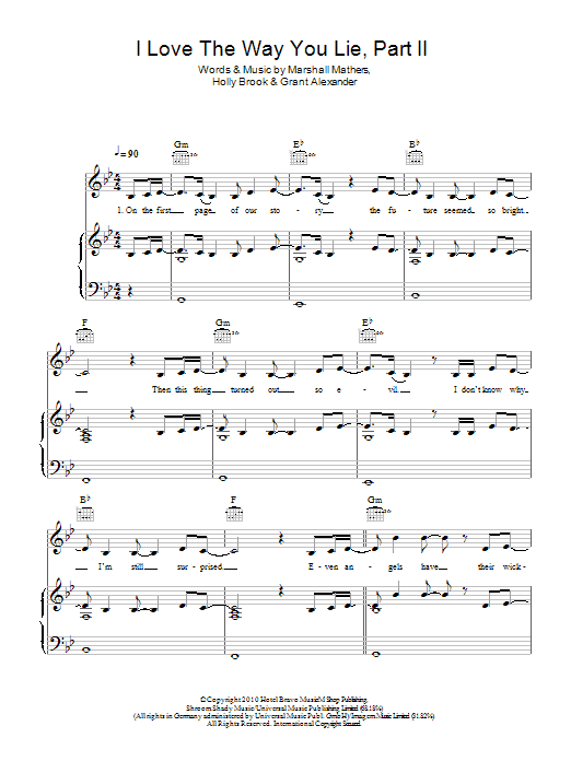 Produktbild zu: Love The Way You Lie, Pt. 2