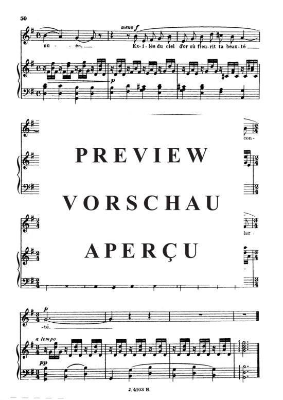 gallery: Aurore Op.39 No.1 , , (Gesang hoch + Klavier)