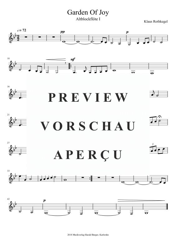 Produktbild zu: Garden Of JoyKlaus Rothkegel