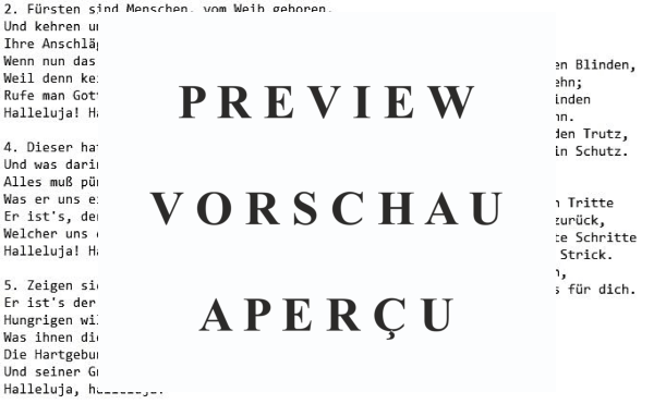 gallery: Lobe den Herren, o meine Seele, , Gemischter Chor