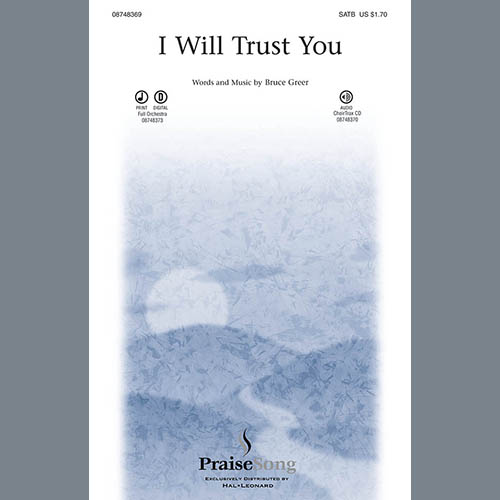 cover: I Will Trust You, Bruce Greer