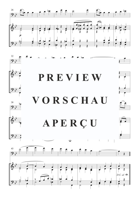 Product gallery: Page 3 of 5 Auch ich war ein Jüngling mit lockigem Haar, , Tenor Trombone Solo and Trombone Choir