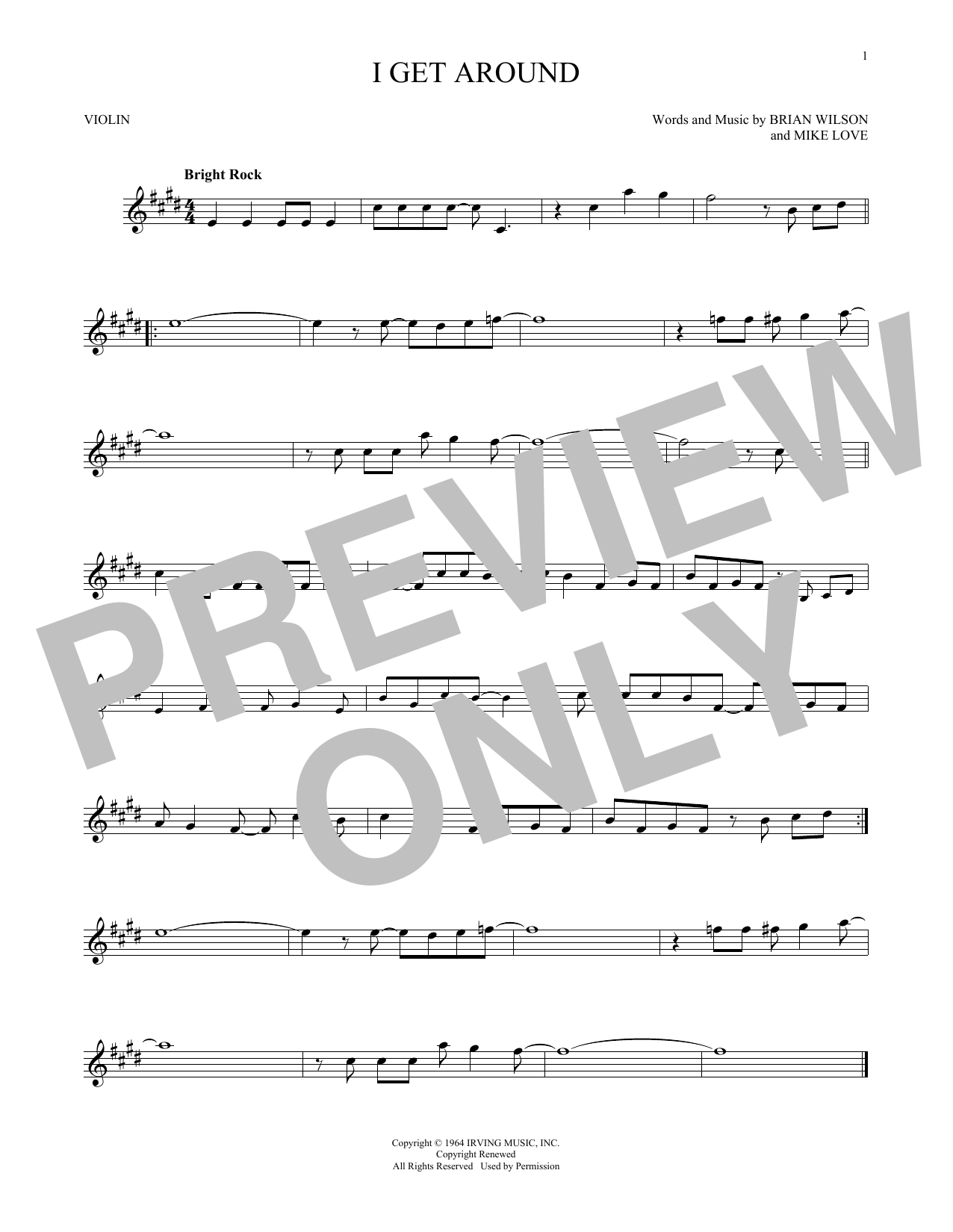 Product gallery: Page 1 of 1 I Get Around, The Beach Boys