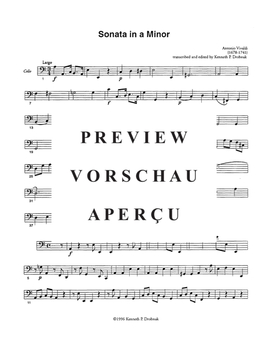 Produktgalerie: Seite 20 von 21 Sonata in a Minor , , (Tuba + Klavier + opt. Violoncello)