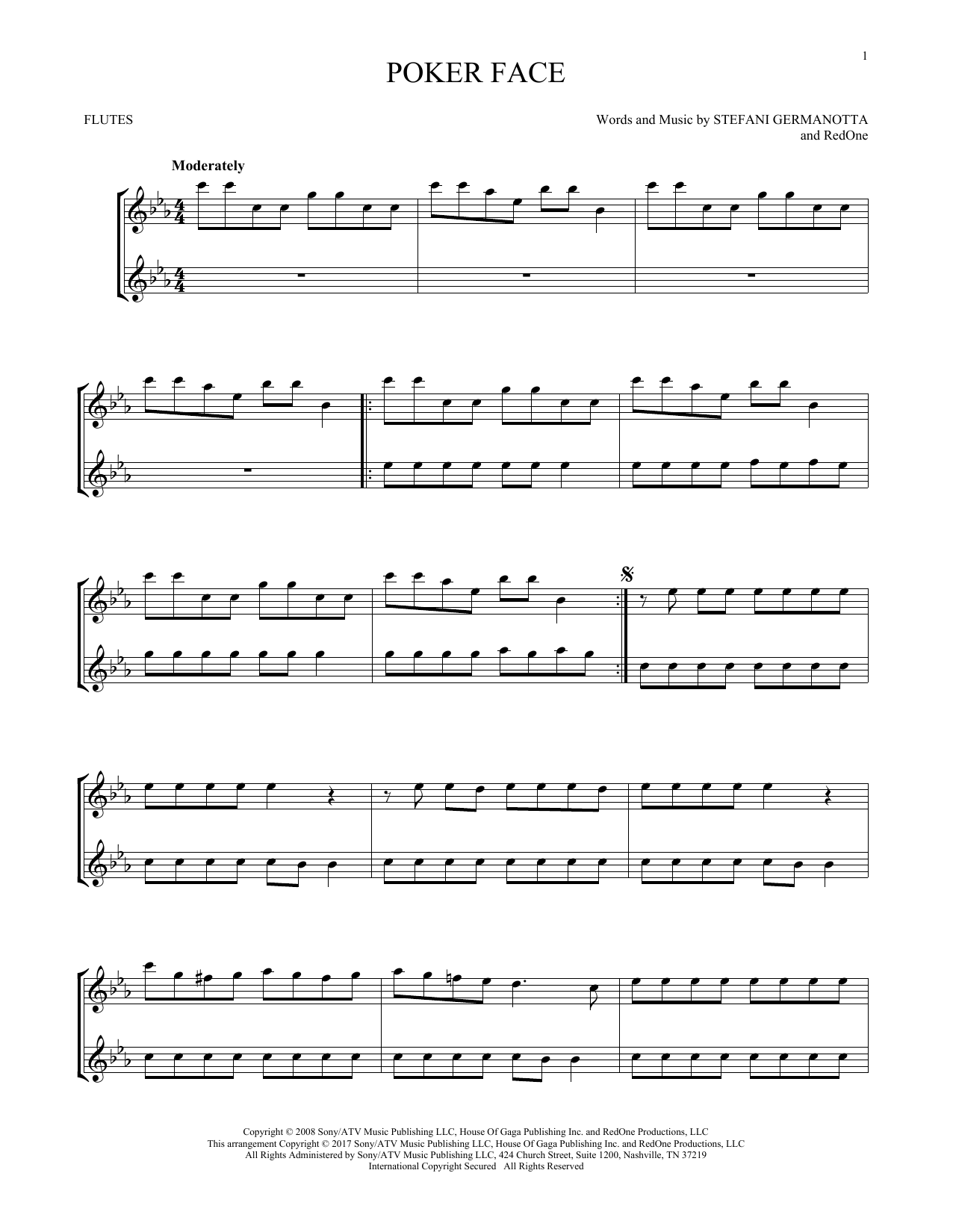 Product gallery: Page 1 of 1 Poker Face, Lady Gaga