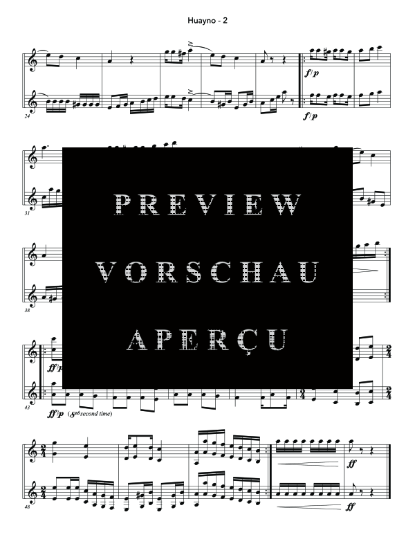 Product gallery: Page 9 of 11 Two Peruvian Duets, , (Clarinet Duo)