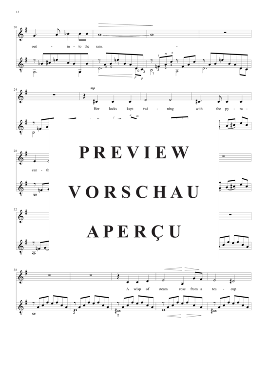 Produktgalerie: Seite 14 von 20 Five Poems by Melissanthi , , (Alt/Mezzo-Sopran + Gitarre)