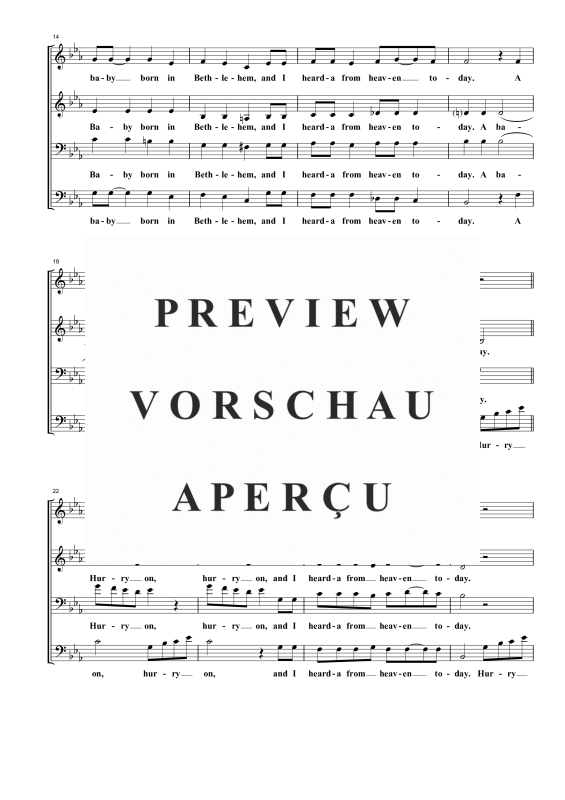 Produktgalerie: Seite 4 von 5 Heard From Heaven Today, , Gemischter Chor