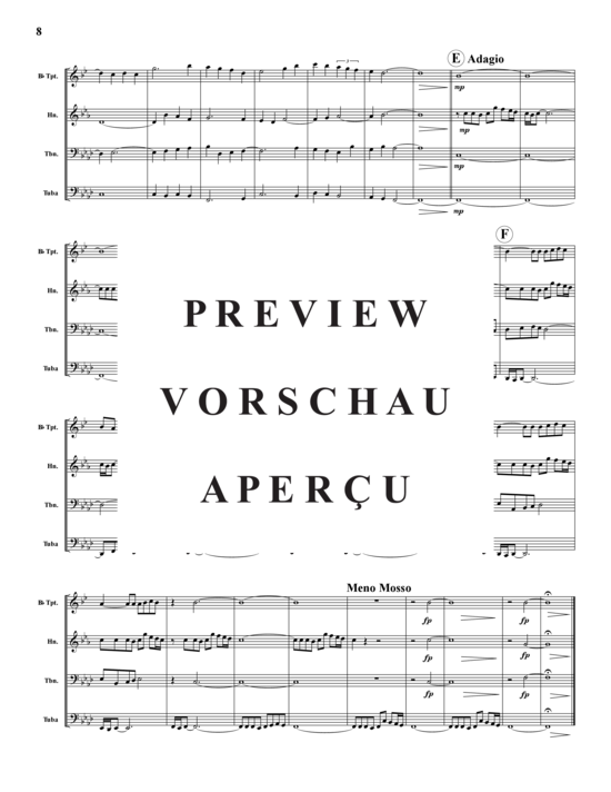 Produktgalerie: Seite 9 von 21 Suite in F  , , (2x Tromp in B, Horn/Pos, Pos)