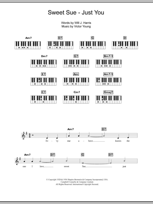 Produktbild zu: Sweet Sue - Just You