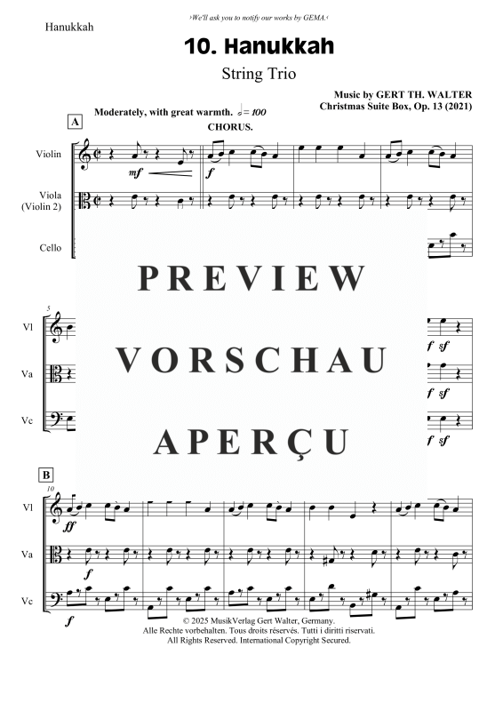 gallery: Hanukkah, , Streicher Trio