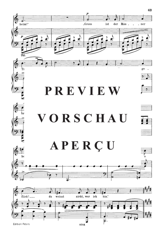 Product gallery: Page 3 of 5 Waldesgeschpräch Op.39 No.3, , Medium Voice and Piano
