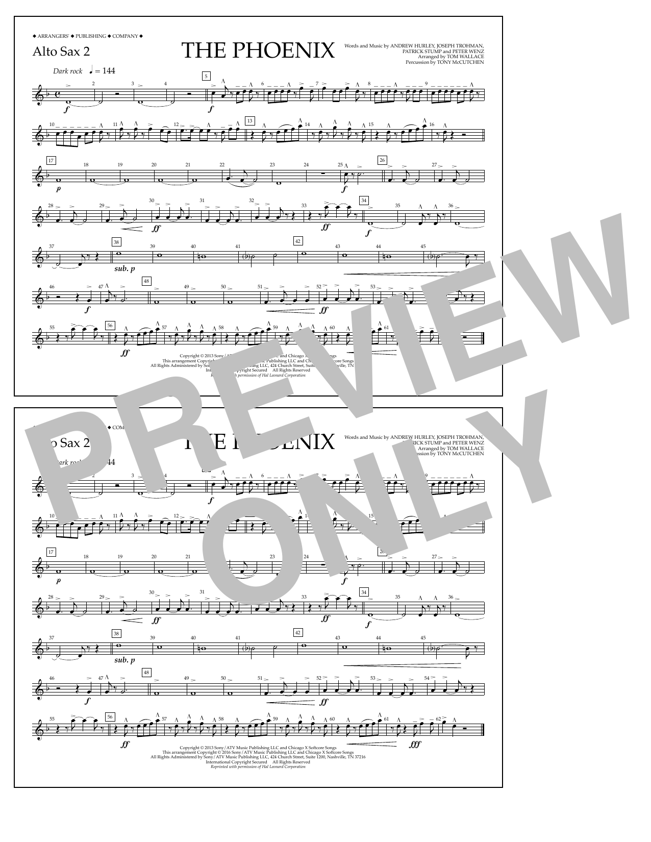 Produktbild zu: The Phoenix - Alto Sax 2