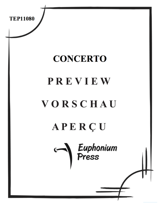 Produktgalerie: Seite 2 von 21 Concerto (Combo Band (+ Tuba Solo) , , )