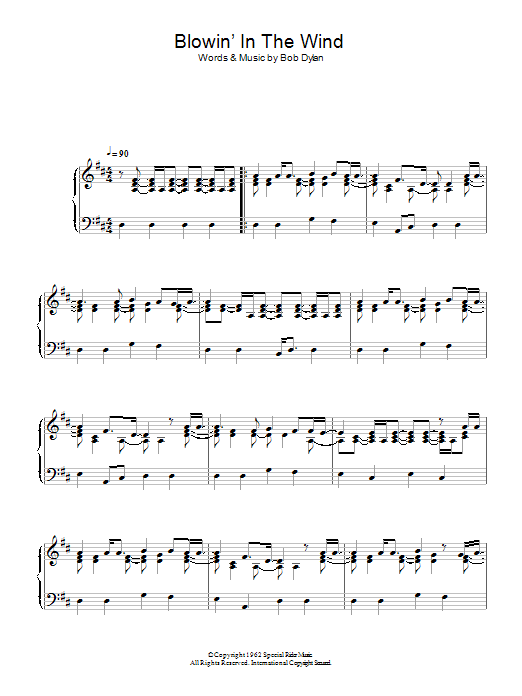 Produktbild zu: Blowin' In The Wind
