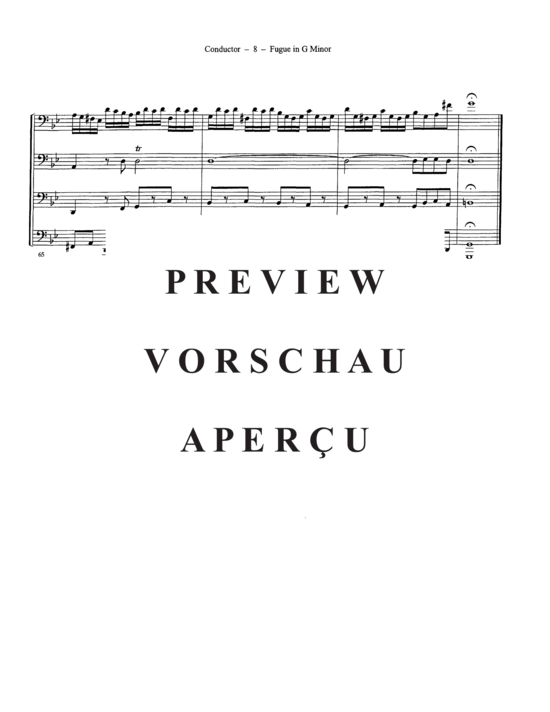 Product gallery: Page 10 of 18 Fugue in G Minor (Little) , ,  (Tuba Quartett EETT)