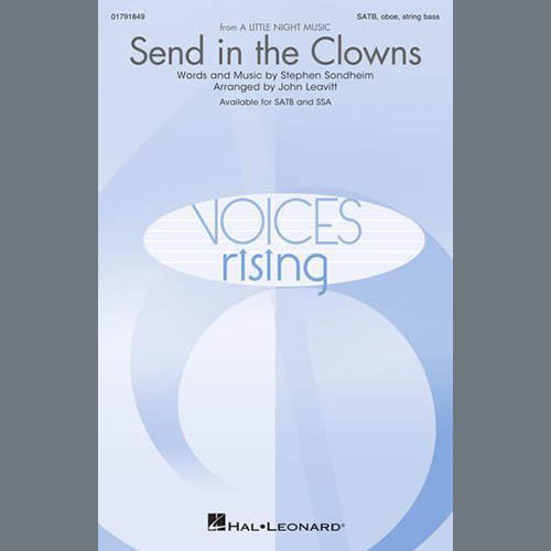 cover: Send In The Clowns (arr. John Leavitt), Stephen Sondheim, Chor