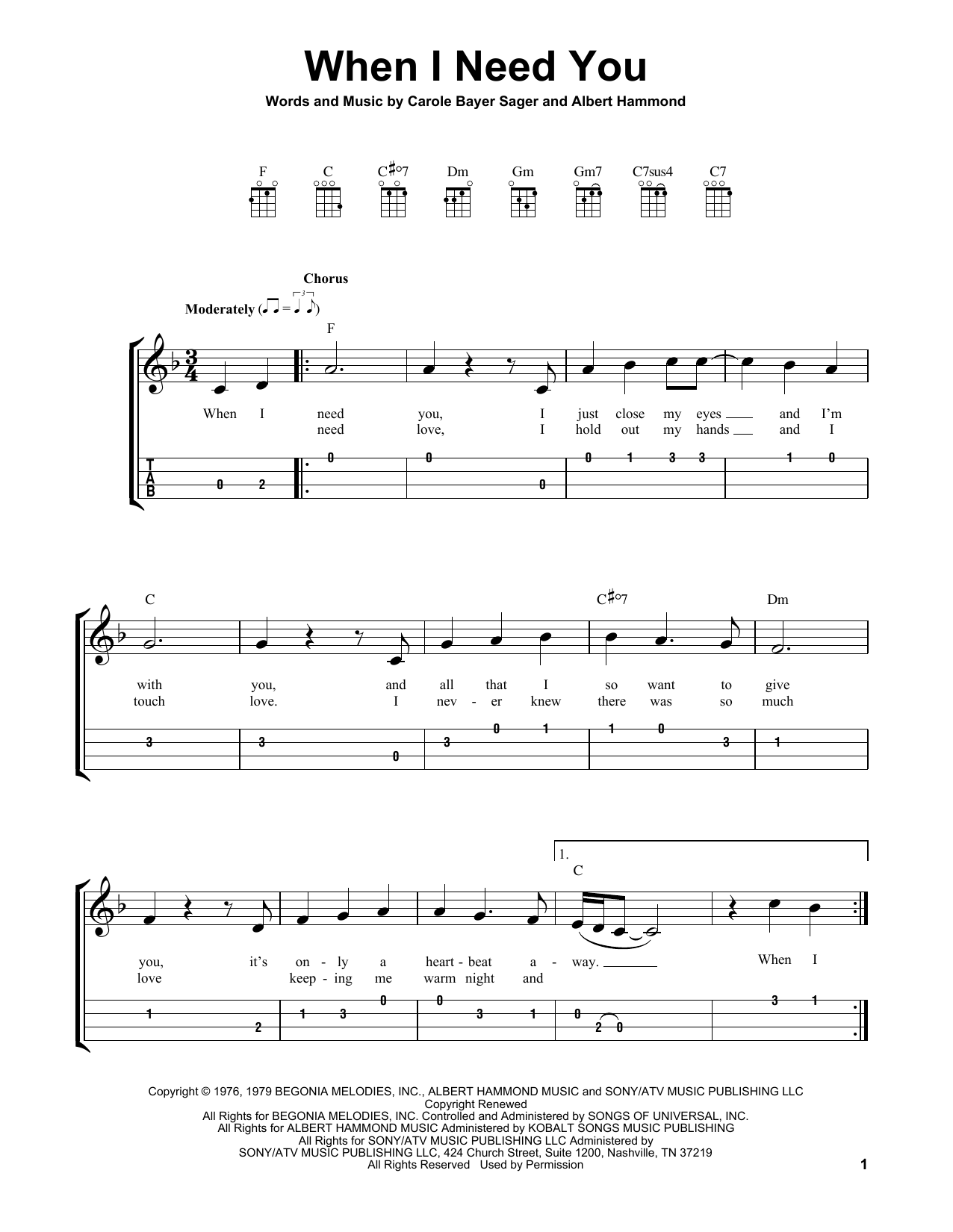 Product gallery: Page 1 of 1 When I Need You, Leo Sayer