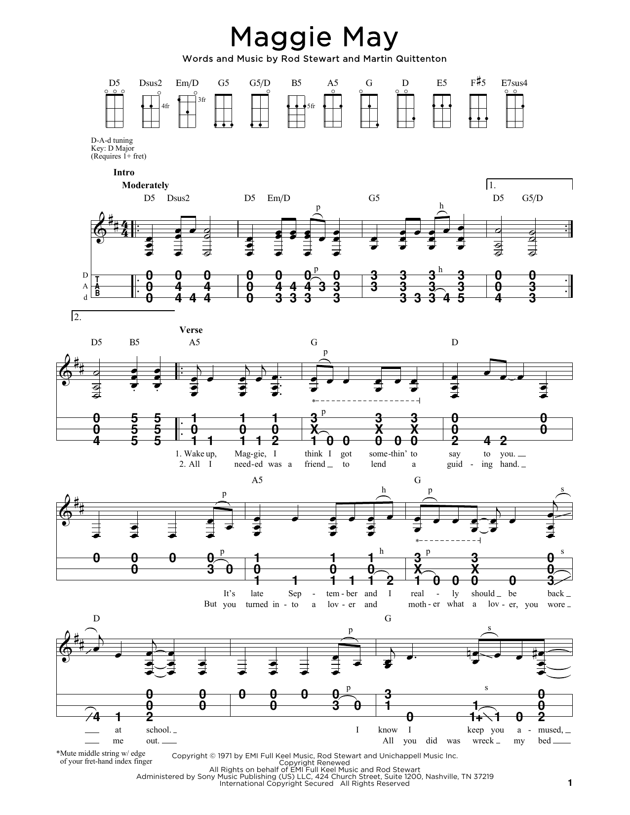 Produktbild zu:  Maggie May - Rod Stewart