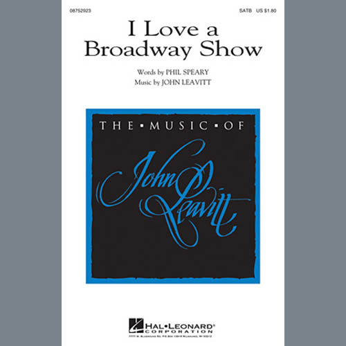 cover: I Love A Broadway Show, John Leavitt