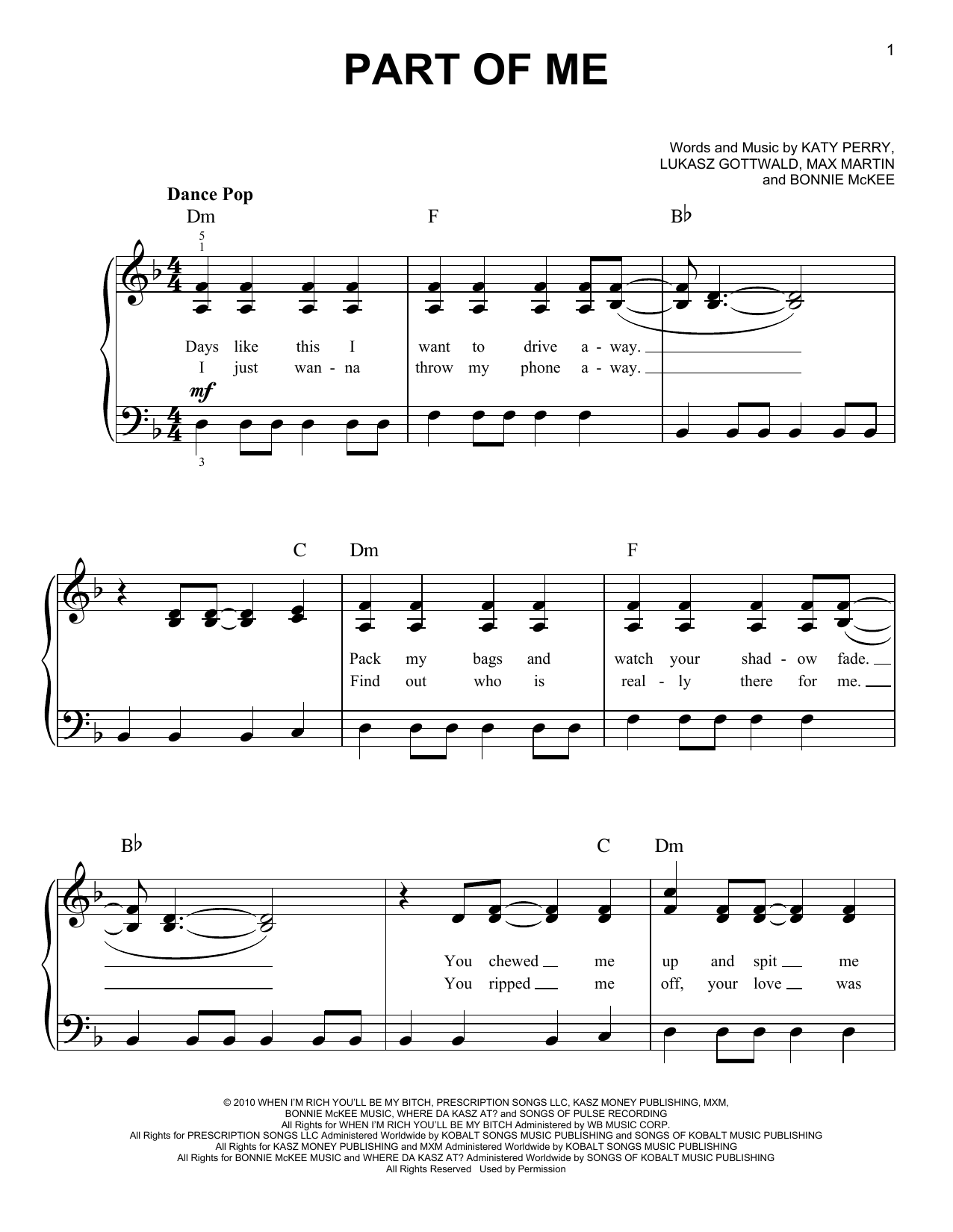 Produktbild zu: Part Of Me