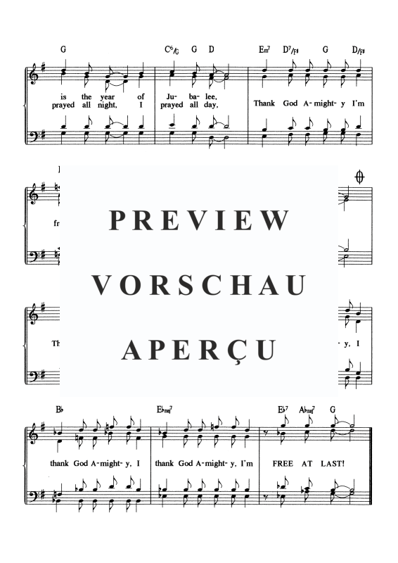 gallery: Free At Last, , Gemischter Chor