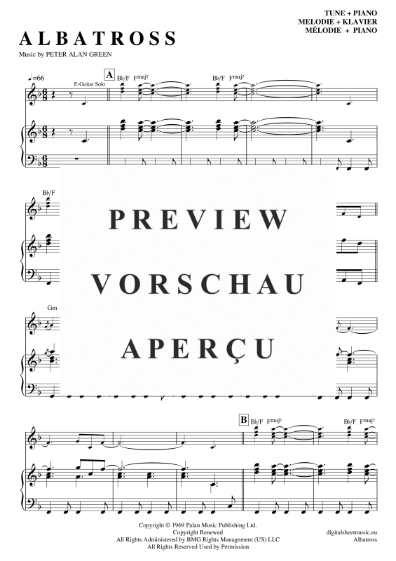 Product gallery: Page 2 of 11 Albatross , Mac, Fleetwood, Piano and Voice