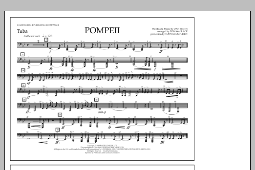 Produktbild zu:  Pompeii - Tuba - Tom Wallace
