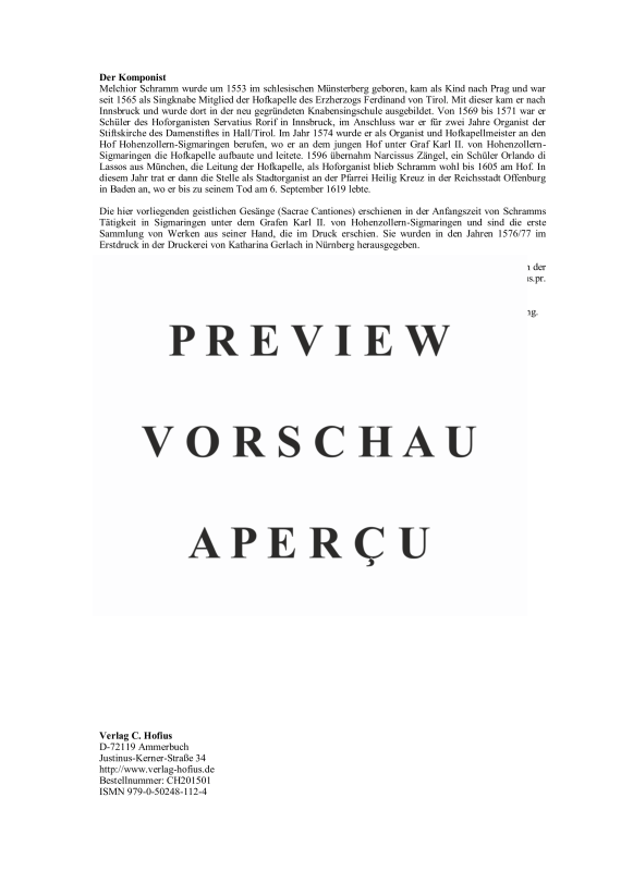 Produktgalerie: Seite 4 von 11 Sacrae Cantiones (1576/77), , Gemischter Chor 5-6 stimmig