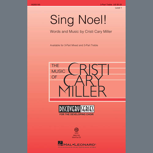 cover: Sing Noel!, Cristi Cary Miller, Chor