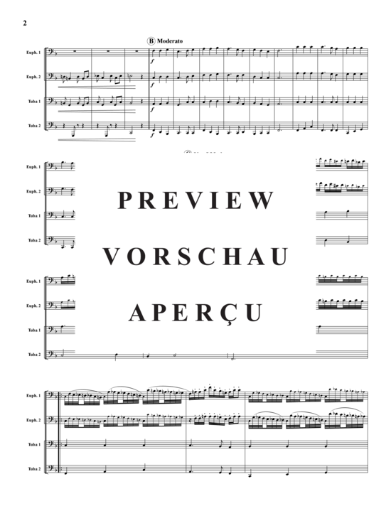 Product gallery: Page 3 of 21 Variations on America (1891) , ,  (Tuba Quartet: 2x Baritone, 2xTuba)