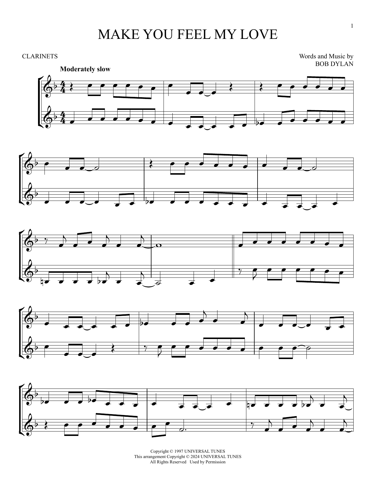 Product gallery: Page 1 of 1 Make You Feel My Love, Adele