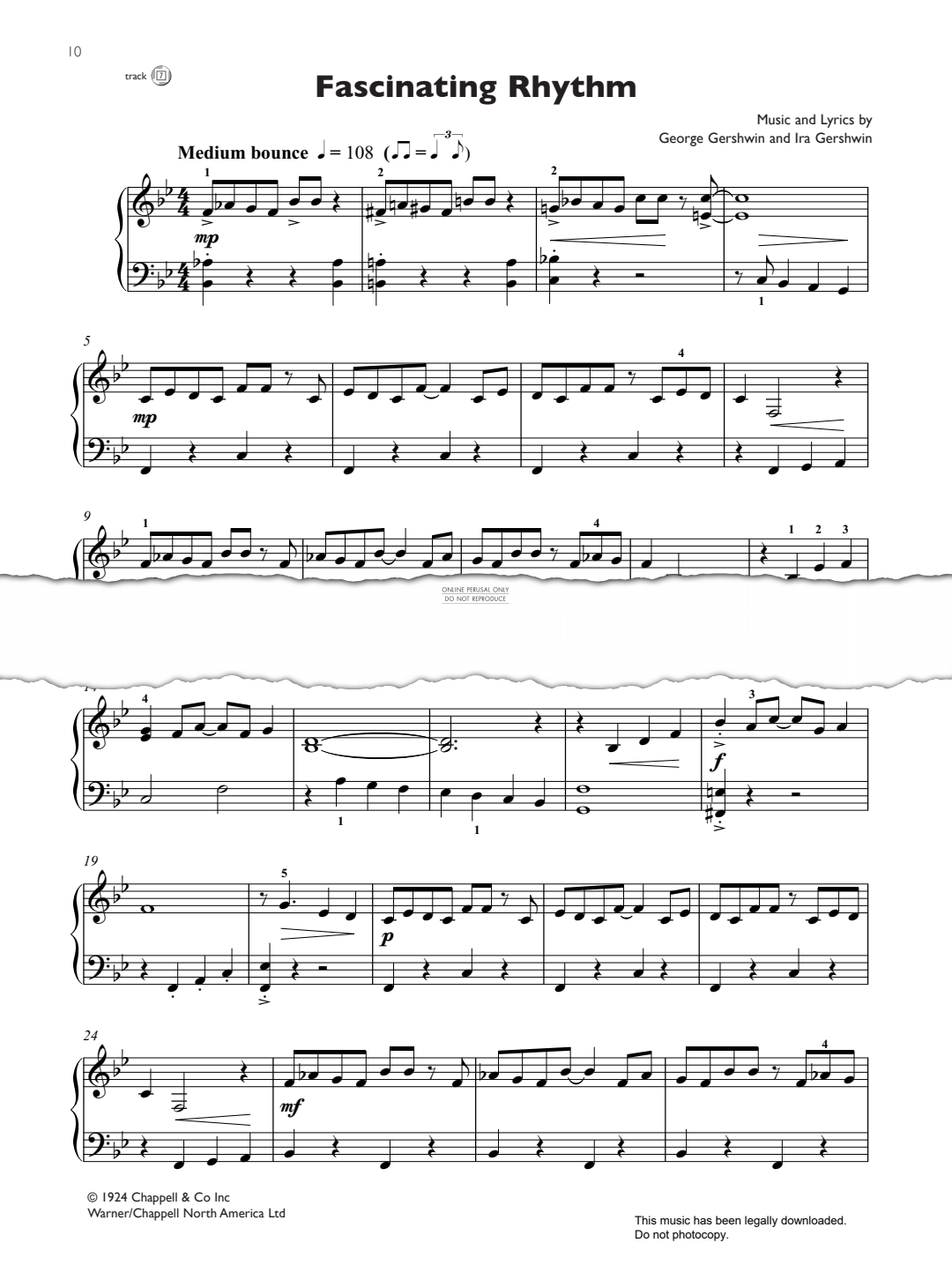 Product picture to: Fascinating Rhythm