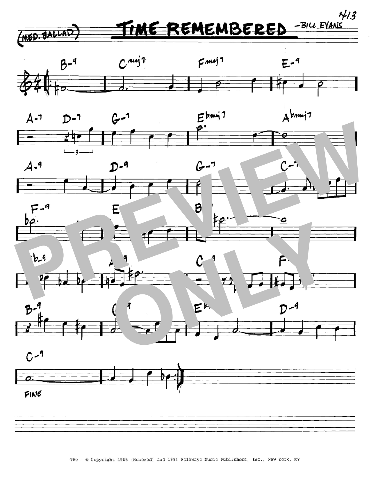 Produktbild zu: Time Remembered
