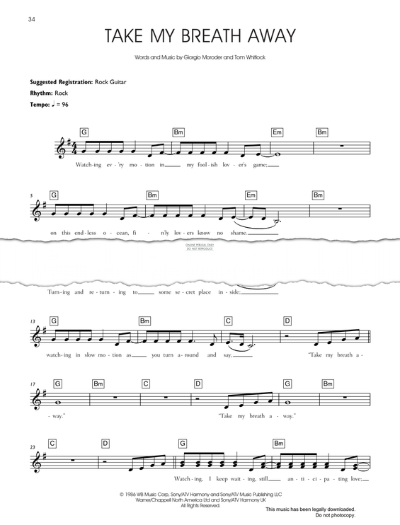 gallery: Take My Breath Away, Berlin, Gesang, Gitarre, Keyboard