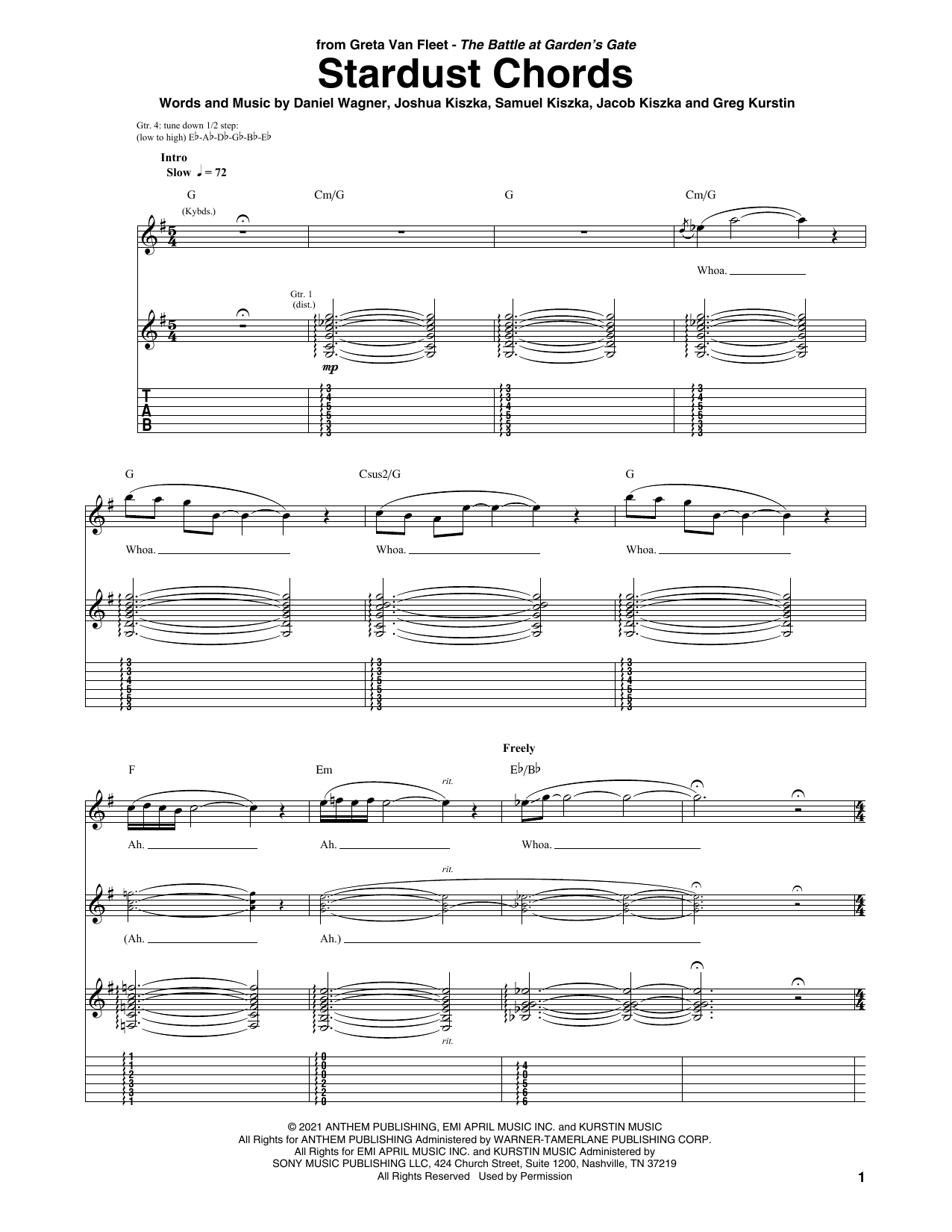 Produktbild zu: Stardust Chords