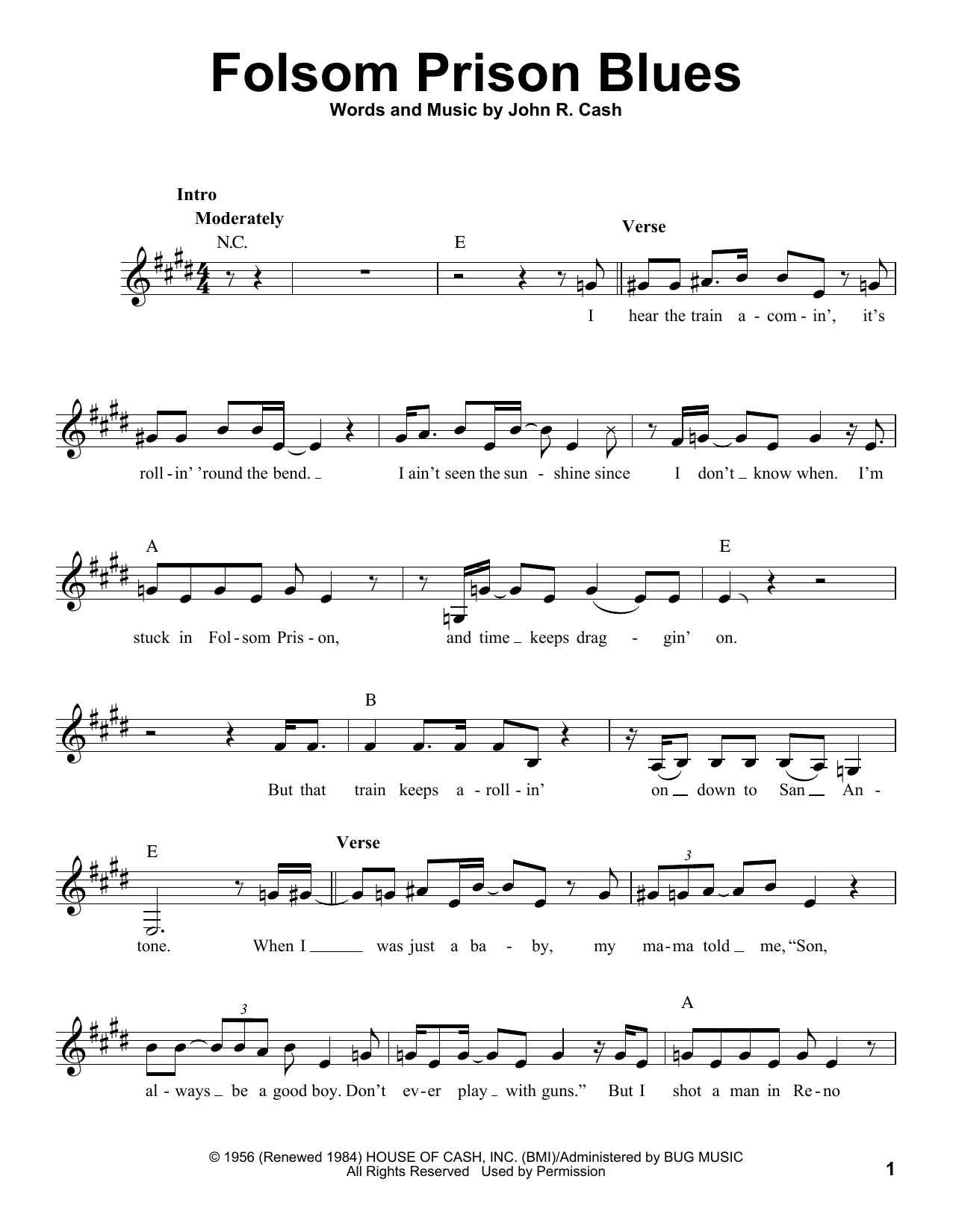 Produktbild zu: Folsom Prison Blues