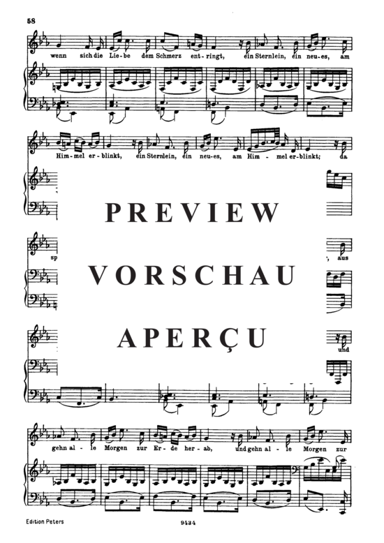 Product gallery: Page 3 of 4 Der Müller und der Bach, D.795-19 (Die Schöne Müllerin), , Low Voice and Piano