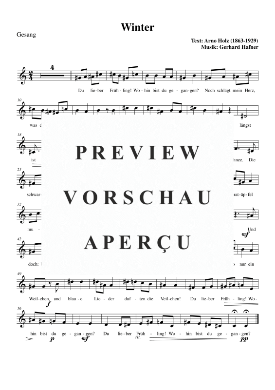 Product gallery: Page 8 of 8 Winter, , (medium voice and piano)