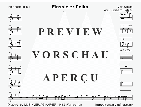 Product gallery: Page 4 of 11 Einspieler Polka, , (woodwind and brass)