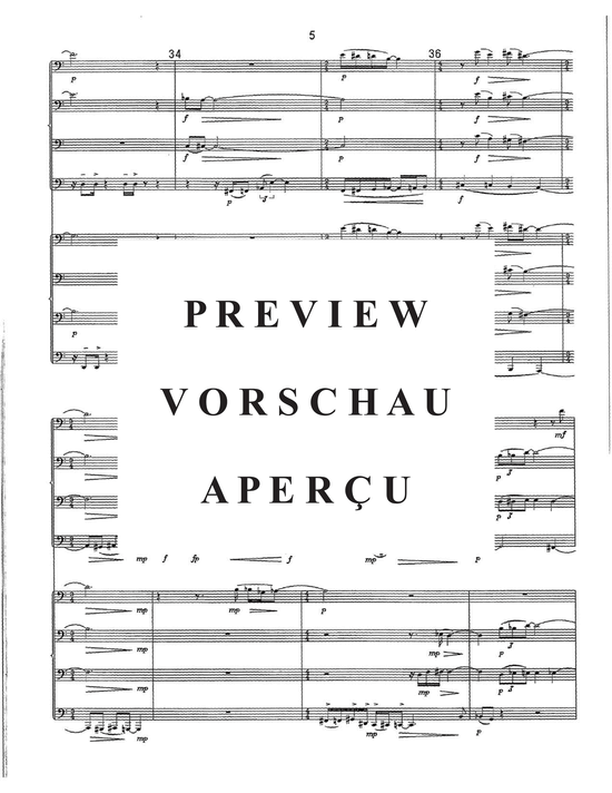 Produktgalerie: Seite 9 von 21 Two Pieces for Tuba/Euphonium Ensemble: Dark Towers, Wind and Wuthering , , (Tuba Ensemble EEET/EEET)