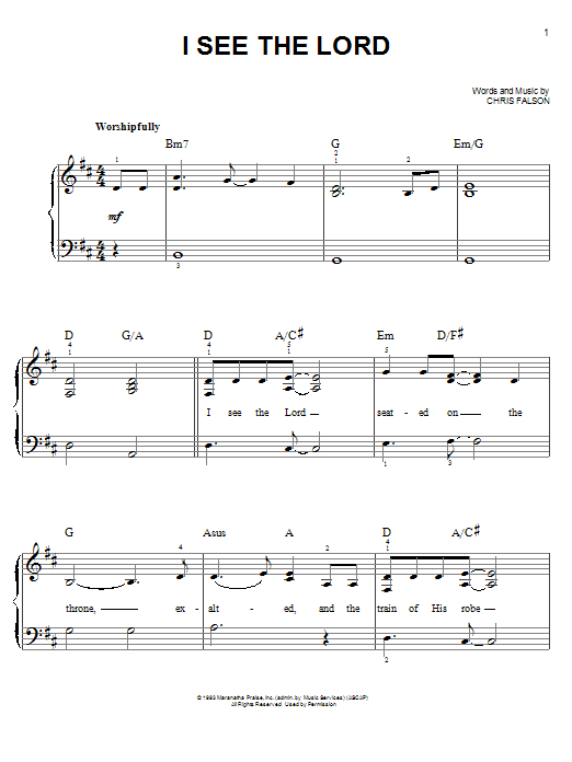Produktbild zu: I See The Lord