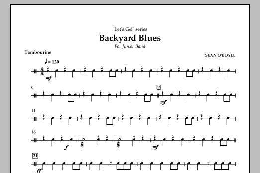 Produktbild zu:  Backyard Blues - Tambourine - 