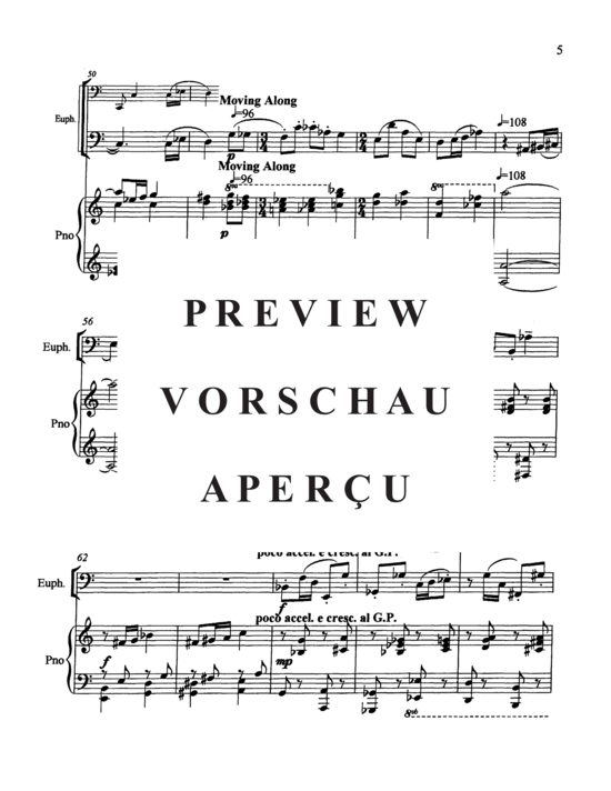 Product gallery: Page 9 of 21 Serenade for Euphonium , , (euphonium + piano)
