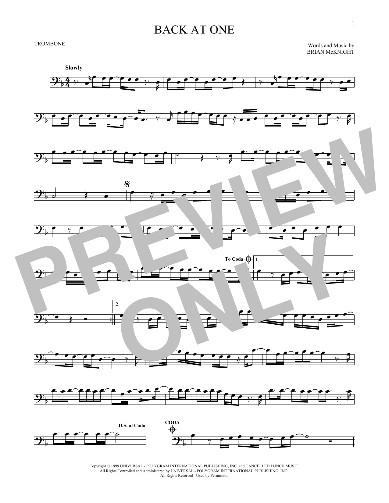 Product gallery: Page 1 of 1 Back At One, Brian McKnight